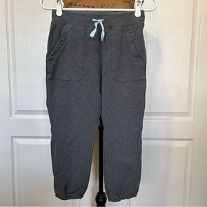 Ivivva by Lululemon Girls Crop Gray Sweats Sz 12